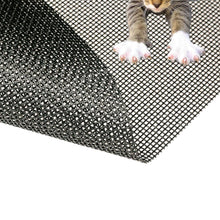 Load image into Gallery viewer, TOOLTRIZ Pet Proof Window Screen Replacement Kit, 60�� x 100�� Upgraded Thicken Charcoal Fiberglass Mesh for Sliding Pet Screen Door Repair Kit -