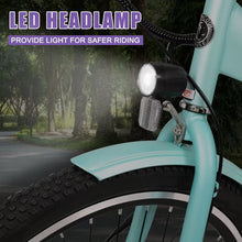 Load image into Gallery viewer, Docred 24" Electric Tricycle for Adults &amp; Seniors, 7 Speed 3 Wheel E - Bike with Large Basket/Low - Step Through Frame, 350W Motor 36V/10.4AH Lithium Bettery, 15.5MPH