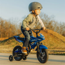 Load image into Gallery viewer, 12" Hyper Speed Bike, Childs Bicycle; Kids Ages 2 - 4 Years Old, Blue, Character Group: Speed