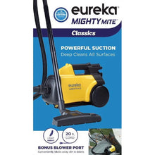 Load image into Gallery viewer, Eureka Mighty Mite 3670G Corded Canister Vacuum Cleaner, Yellow, Pet
