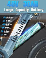 Load image into Gallery viewer, Electric Bike for Adults 26'', 1000W E - Mountain Bike 48V 30/20ah UL2849 Removable Battery, Fat Tire Ebike up to 30MPH Off Road Beach Snow Electric Bicycles Full Suspension &amp; Dual Hydraulic Disc Brakes