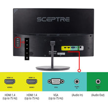 Load image into Gallery viewer, Sceptre Curved 27 FHD 1080p 75Hz LED Monitor
